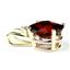 P020, Mozambique Garnet, 14k Gold Pendant