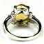 925 Sterling Silver Ladies Ring, Citrine, SR136