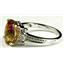 925 Sterling Silver Ladies Ring, Twilight Fire Topaz, SR136