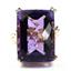 10K, 14K or 18K Gold Ladies Ring, Amethyst, R039
