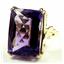 10K, 14K or 18K Gold Ladies Ring, Amethyst, R039