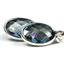 925 Sterling Silver Threader Earrings, Neptune Garden Topaz, SE005