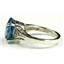 SR139, Swiss Blue Topaz, 925 Sterling Silver Ring
