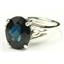 SR139, London Blue Topaz, 925 Sterling Silver Ring