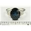 SR139, London Blue Topaz, 925 Sterling Silver Ring