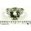 SR139, Green Amethyst, 925 Sterling Silver Ring