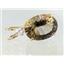 P018, Smoky Quartz 14k Gold Pendant