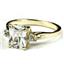 10K, 14K or 18K Gold Ladies Ring, Cubic Zirconia, R171
