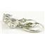 925 Sterling Silver Leverback Earrings, Mercury Mist Topaz, SE007