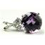 SP087, Amethyst 925 Sterling Silver Pendant