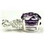 SP087, Amethyst 925 Sterling Silver Pendant