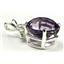 SP087, Amethyst 925 Sterling Silver Pendant