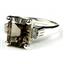 SR221, Smoky Quartz, 925 Sterling Silver Ring