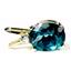 P020, Paraiba Topaz, 14k Gold Pendant
