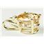P020, Champagne CZ, 14K Gold Pendant