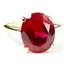10K, 14K or 18K Gold Ladies Ring, Created Ruby, R055