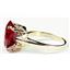 10K, 14K or 18K Gold Ladies Ring, Created Ruby, R055