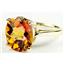 10K, 14K or 18K Gold Ladies Ring, Twilight Fire Topaz, R055