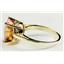 10K, 14K or 18K Gold Ladies Ring, Twilight Fire Topaz, R055