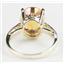 10K, 14K or 18K Gold Ladies Ring, Twilight Fire Topaz, R055