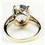 10K, 14K or 18K Gold Ladies Ring, Neptune Garden Topaz, R055