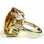 10K, 14K or 18K Gold Ladies Ring, Citrine, R039