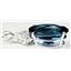 925 Sterling Silver Pendant w/accents, London Blue Topaz, SP016