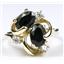 10K, 14K or 18K Gold Ladies Ring, Black Onyx, R016