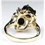 10K, 14K or 18K Gold Ladies Ring, Black Onyx, R016