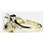 10K, 14K or 18K Gold Ladies Ring, Silver Topaz, R057
