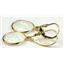 14k Gold Leverback Earrings, Created White Opal, E201