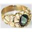 10K, 14K or 18K Men's Gold Ring, Mystic Fire Topaz, R168