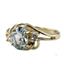 10K, 14K or 18K Gold Ladies Ring, Aquamarine, R176