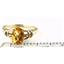 10K, 14K or 18K Gold Ladies Ring, Green Amethyst (Prasiolite), R300