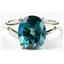 Paraiba Topaz, 925 Sterling Silver Ladies Ring, SR132