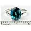 Paraiba Topaz, 925 Sterling Silver Ladies Ring, SR132