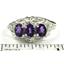 SR163, Amethyst, Sterling Silver Ring