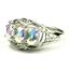 SR163, Mercury Mist Topaz, Sterling Silver Ring