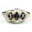 SR163, Mystic Fire Topaz, Sterling Silver Ring