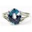 SR280, Neptune Garden Topaz, Sterling Silver Ring