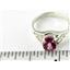 Sterling Silver Ladies Ring, Pure Pink Topaz, SR005