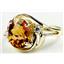 10K, 14K or 18K Gold Ladies Ring, Twilight Fire Topaz, R021
