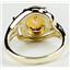 10K, 14K or 18K Gold Ladies Ring, Twilight Fire Topaz, R021