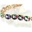 B003, Mystic Fire Topaz Gold Bracelet
