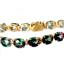 B003, Mystic Fire Topaz Gold Bracelet