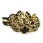B003, Quantum Cut Smoky Quartz Gold Bracelet