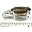 925 Sterling Silver Pendant, Smoky Quartz, SP085