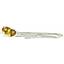 925 Sterling Silver Threader Earrings, Citrine, SE003