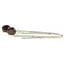 925 Sterling Silver Threader Earrings, Garnet CZ, SE003