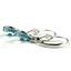 925 Sterling Silver Leverback Earrings, Paraiba Topaz, SE001